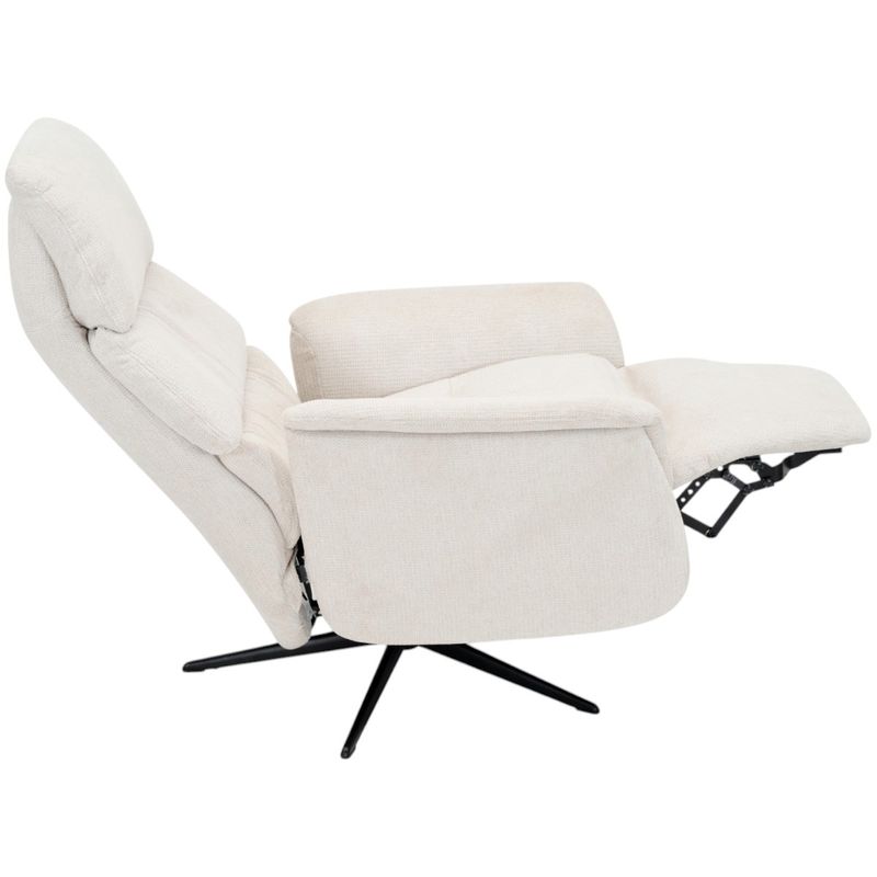 Eon XXL - Ekstra stor hvilestol i Mito tekstil med recliner og tilt
