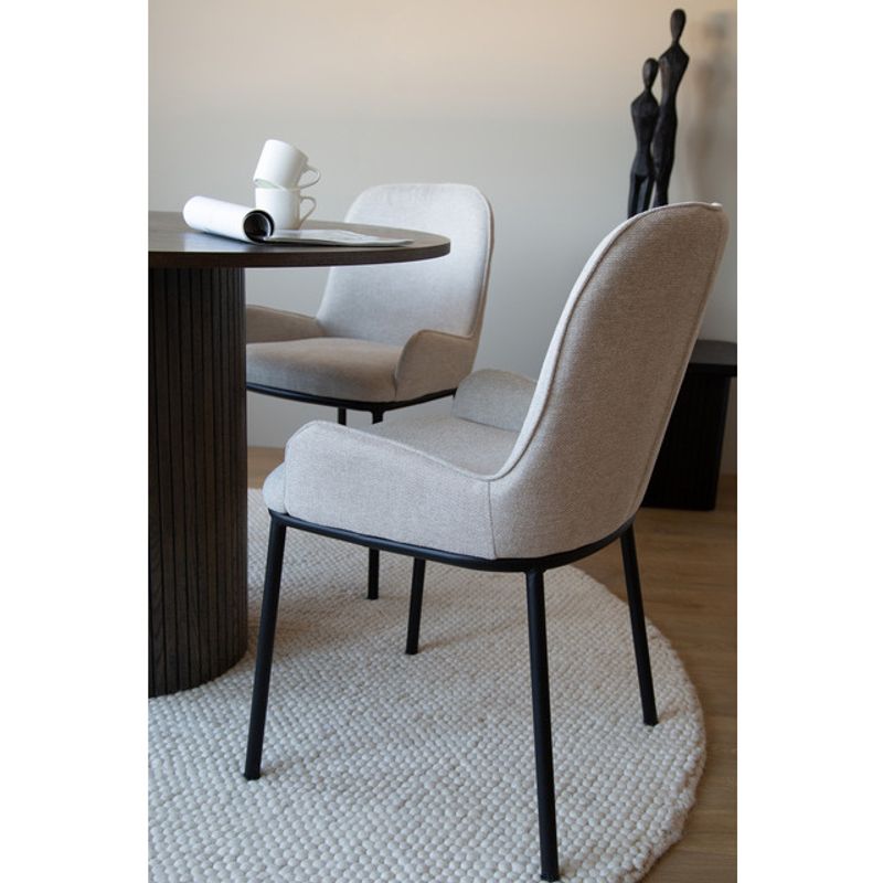 Whitney Spisestol beige
