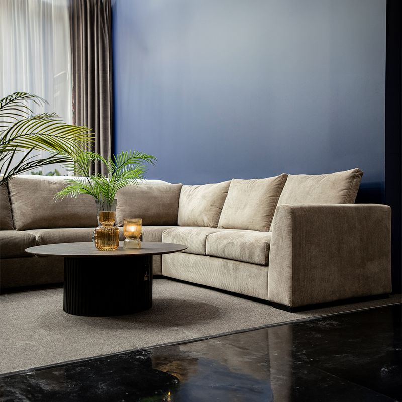 Chill hjørnesofa 315x275 cm - Wave tekstil