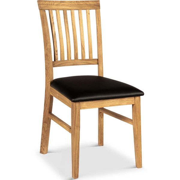 Hovedbilde Östersund spisestol i heltre massiv natur oljet ...