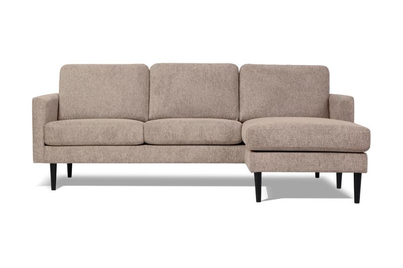 Ålesund sjeselongsofa Aragon GR-18 Wenge 205x141cm