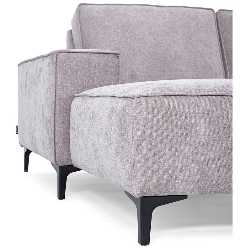 Brussel Oppsett 3 Storm Tekstil Hjørnesofa 350x214 m/ åpen ende 