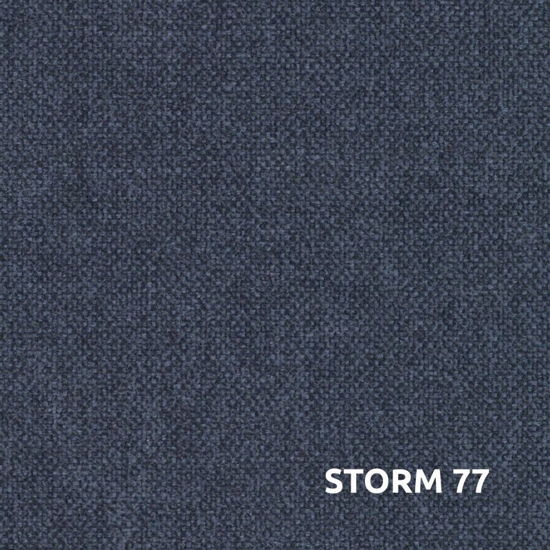 Bella oppsett 3 U-Hjørnesofa 280x205 cm Storm tekstil