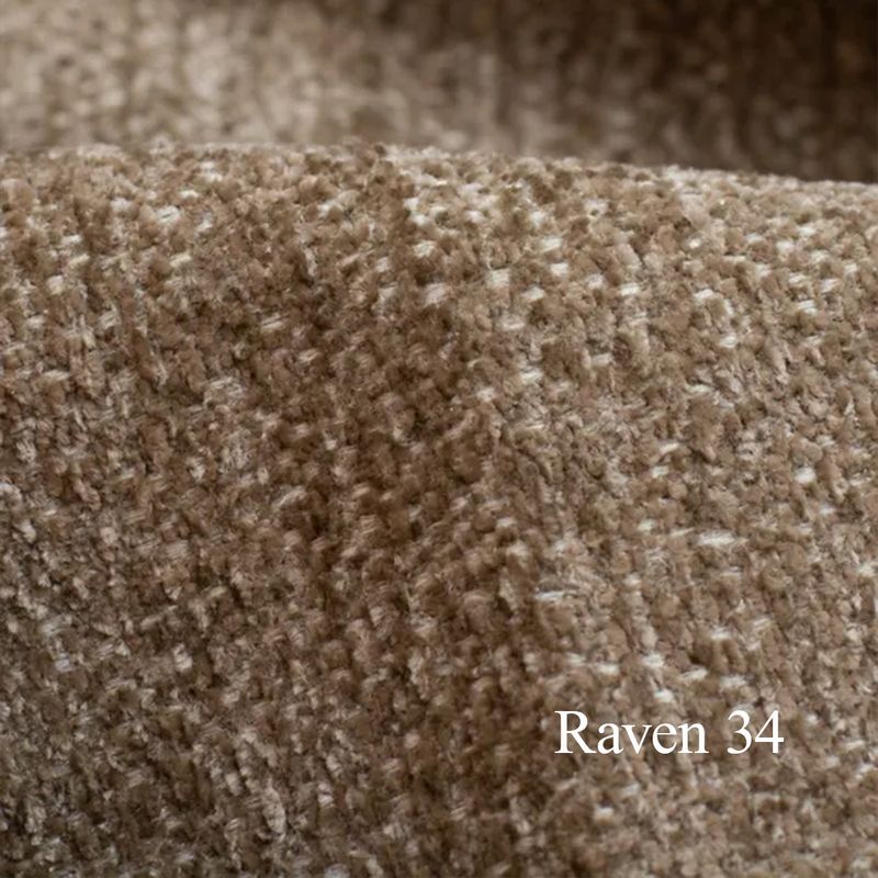 Moss hvilestol 90 cm midt modul velg farge Raven tekstil