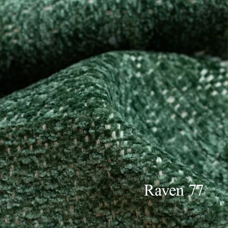 Moss hvilestol 90 cm midt modul velg farge Raven tekstil