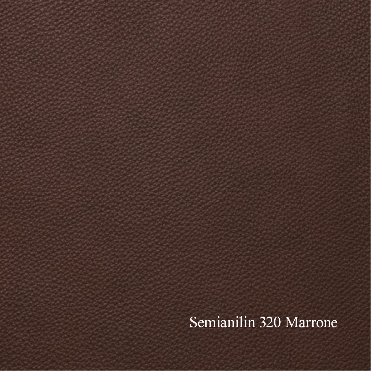 Leon Recliner med integrert fothviler semianilin skinn