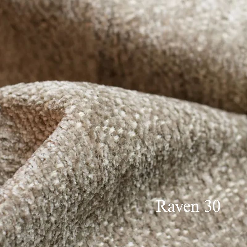 Lazy 3,5 seter sofa i Raven tekstil 279 cm
