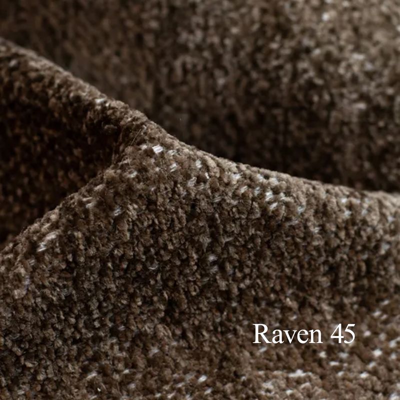 Lazy 3,5 seter sofa i Raven tekstil 279 cm