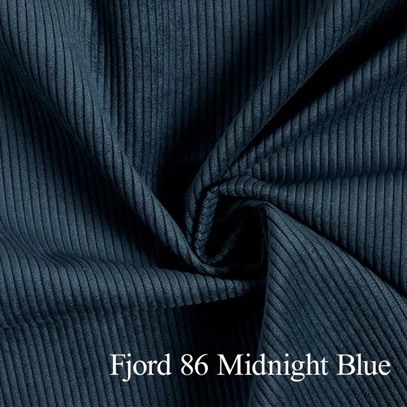 Flint Sjeselong sofa 279x165cm - Velg Fjord cordfløyel