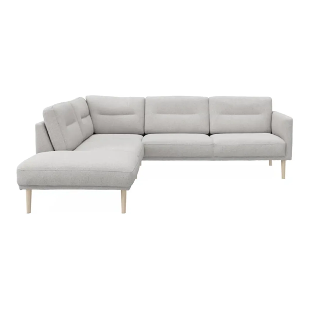 Larvik hjørnesofa med åpen ende 231x208cm
