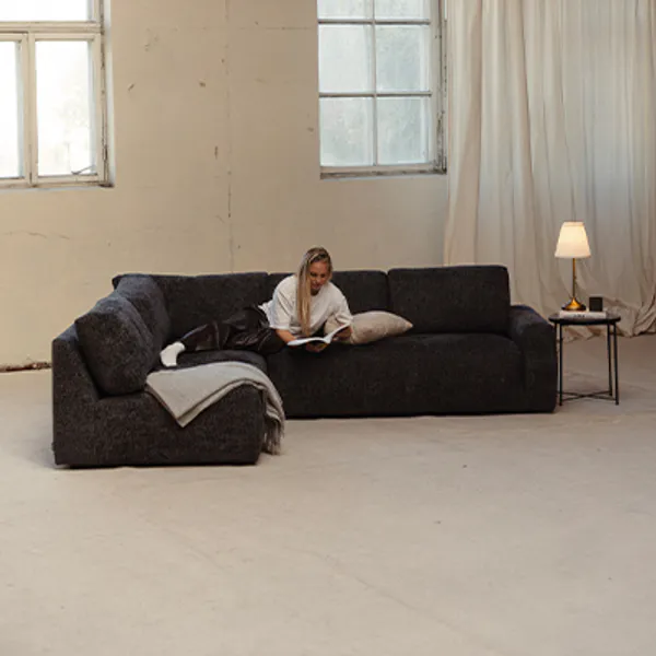 Maza modul hjørnesofa i antrasitt