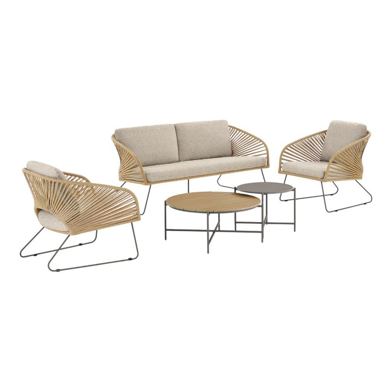 Novella loungesett 2+1+1 - Utesofa | House Nordic