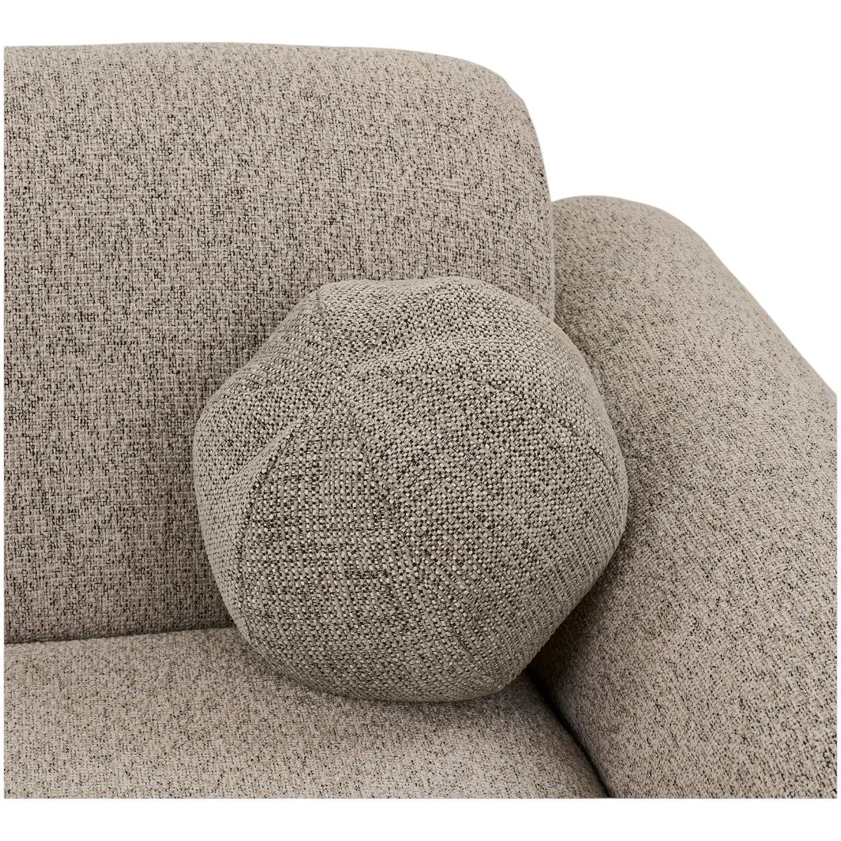 Clyde sofa 3-seter med sjeselong - stone grey | House Nordic 