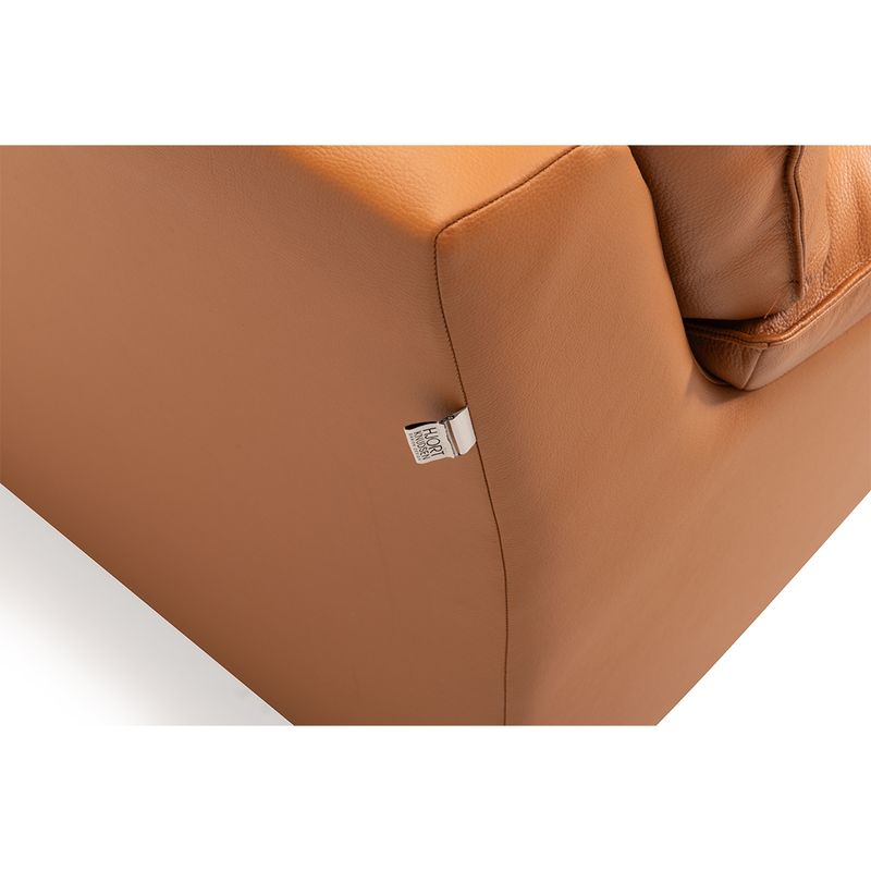 Palma 290x235 hjørnesofa i ekte skinn med fleksibel hjørnefunksjon