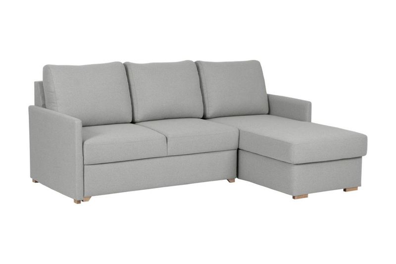 Ramona 3 seter med sjeselong sovesofa 215x159cm | Brego tekstil